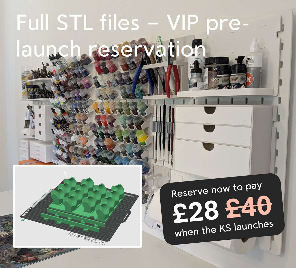 Full STL files - VIP pre-launch discount reservation